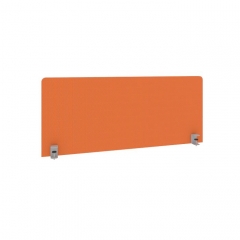 Экран тканевый для стола L1200мм Metal System Б.ТЭКР-2 Оранжевый