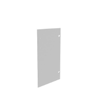 Дверь низкая стекло Riva А.С-3 Венге/Металлик